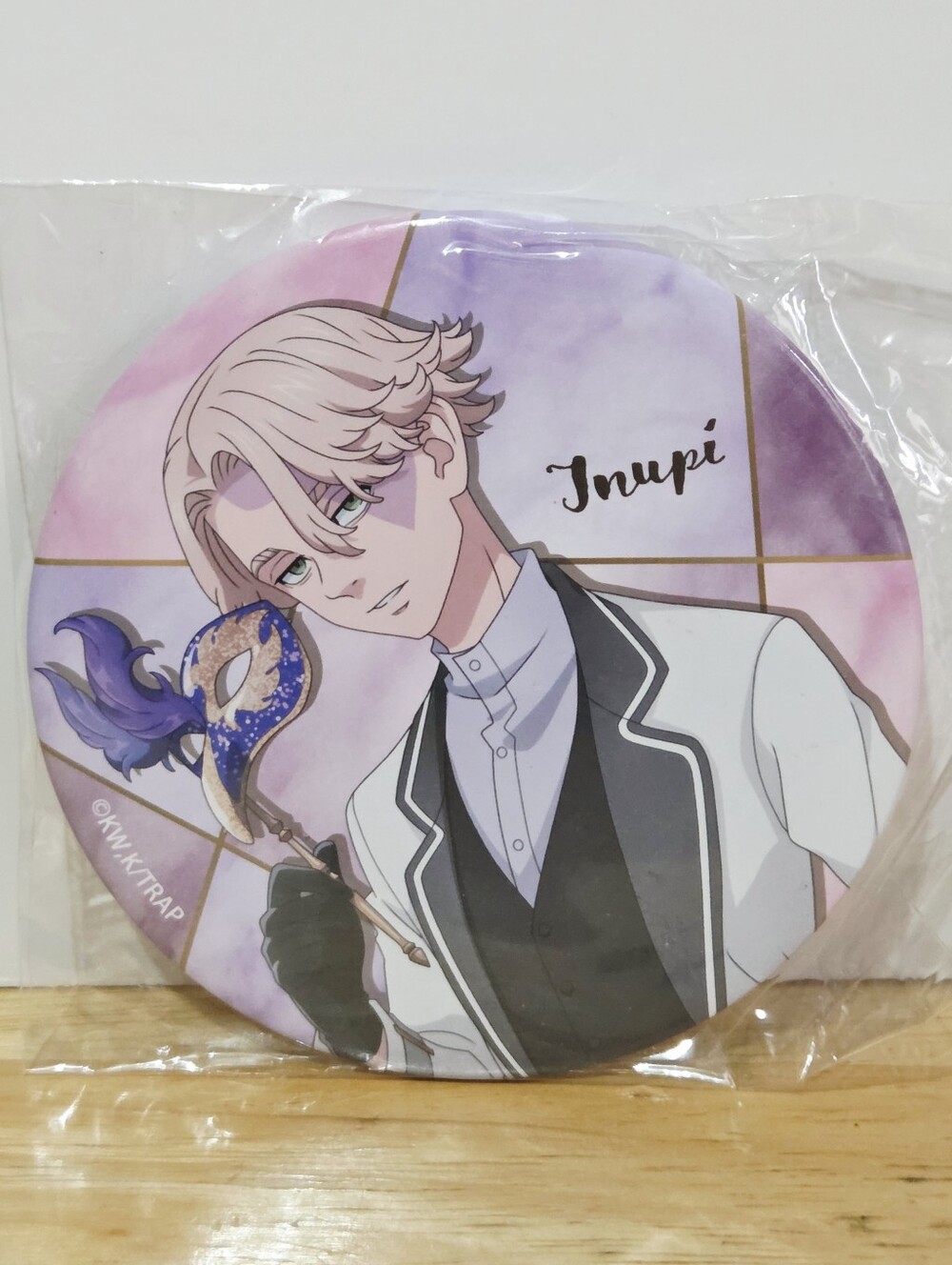 *4 for $20* Tokyo Revengers - Seishu Inui Inupi Masquerade Can Badge Pin Button